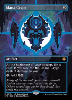 Mana Crypt Special Guests Cosmium Neon Ink Art